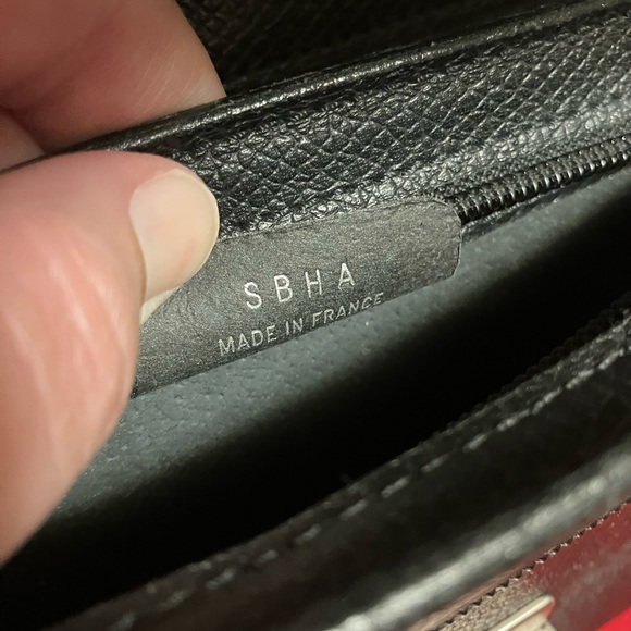 Stunning Vintage LANCEL Paris Pouch Organizer with Keys Wristlet Made in France - Picture 12 of 12